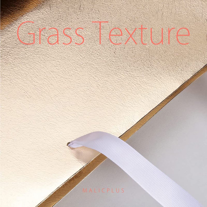 MALICPLUS 12 Large Gift Bags 13x5x10 Inches, Luxury Large Gift Bags with Handles for Thanksgiving Day and All Occasions (Champagne Gold with Grass Texture) - Image 5